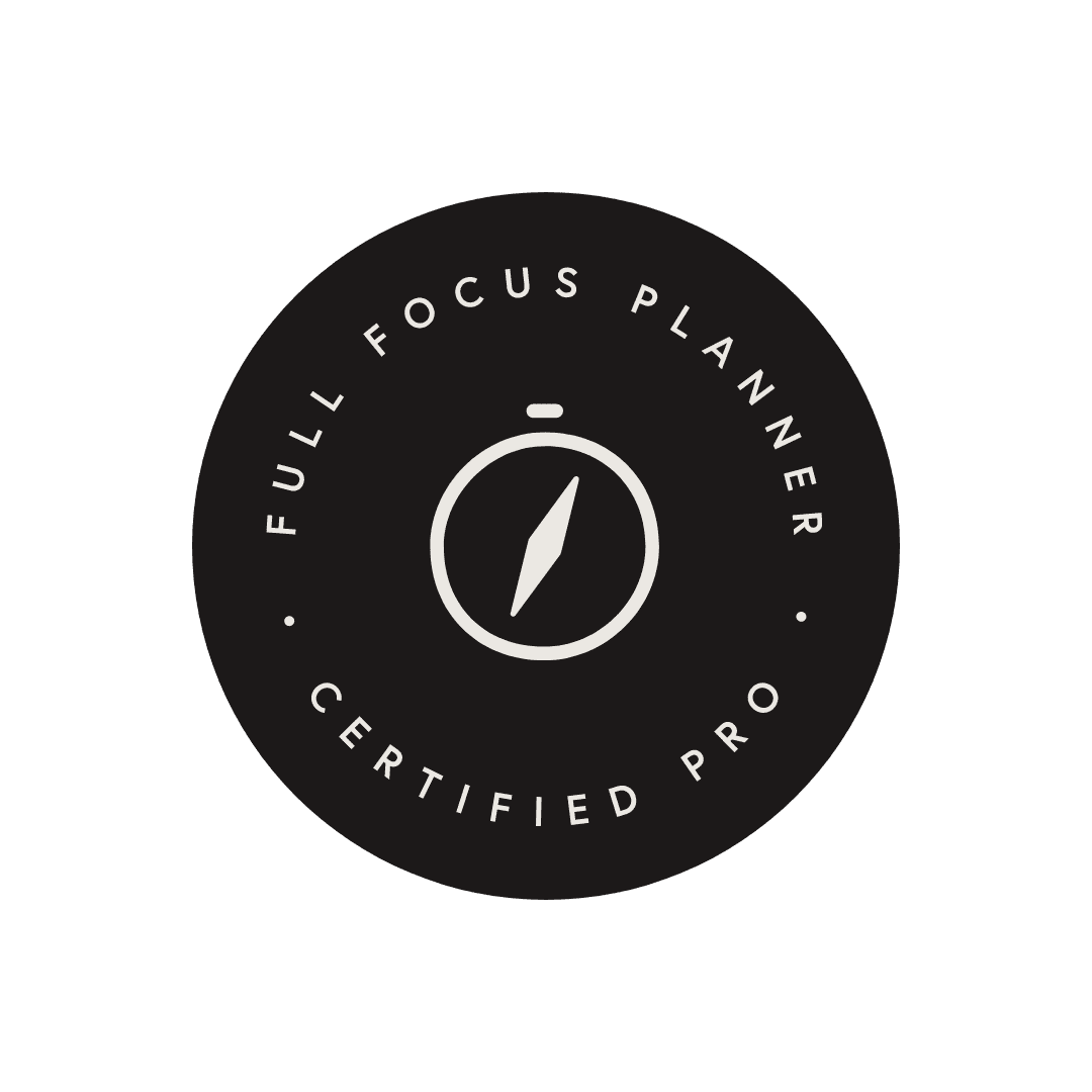 Full Focus Planner Certified Pro Badge - Black